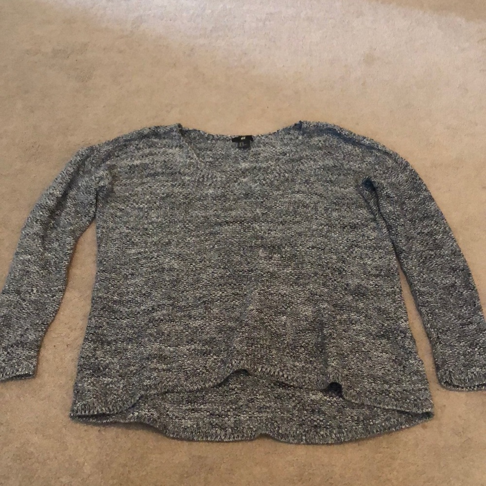Grey loose sweater
